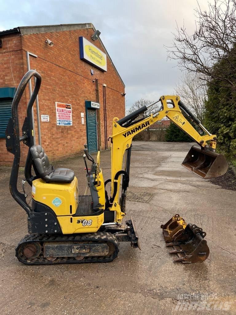 Yanmar SV 08 Minigrävare < 7t