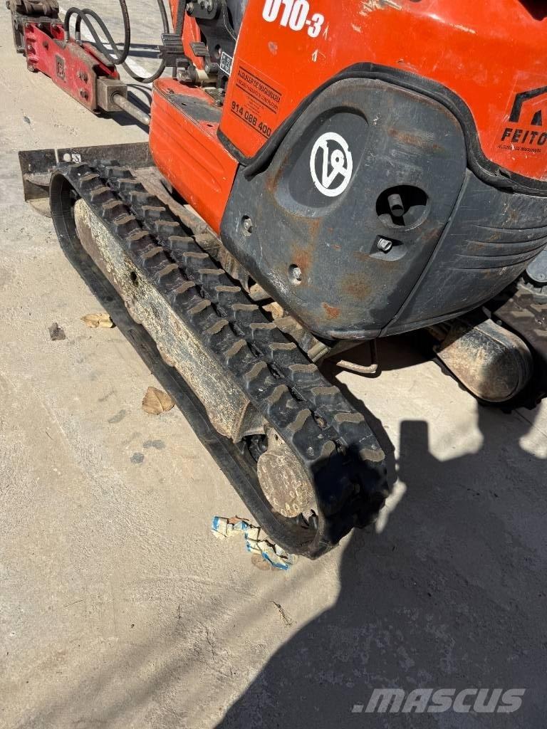 Kubota U 10-3 Minigrävare < 7t