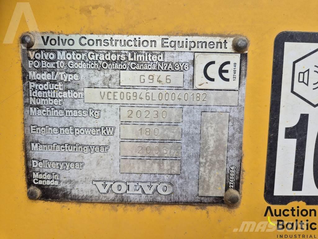 Volvo G 946 Väghyvlar
