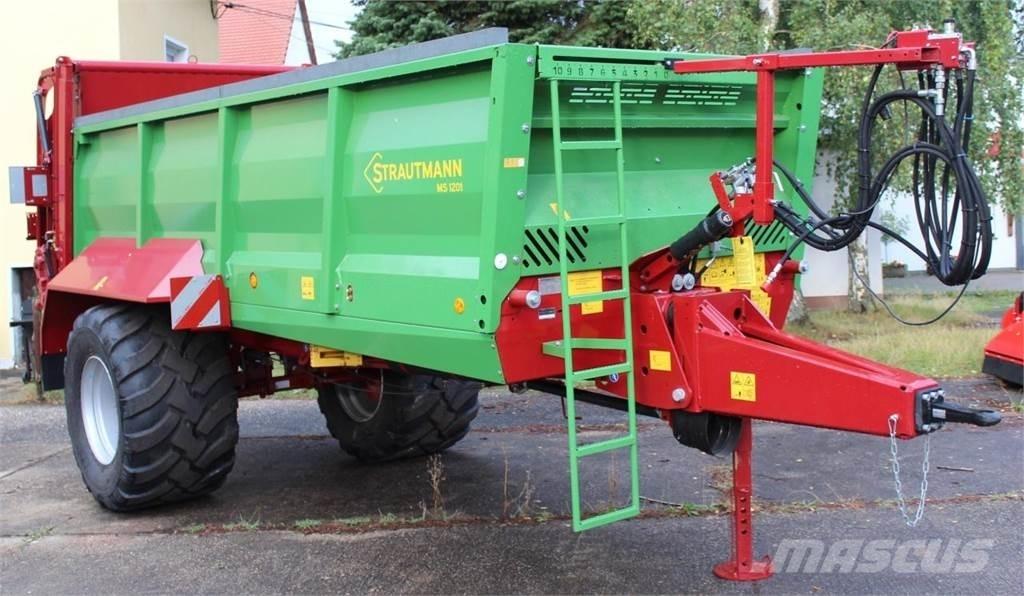Strautmann MS 1201 Fast- och kletgödselspridare