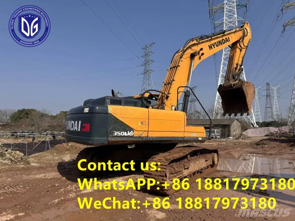 Hyundai R350LVS Bandgrävare