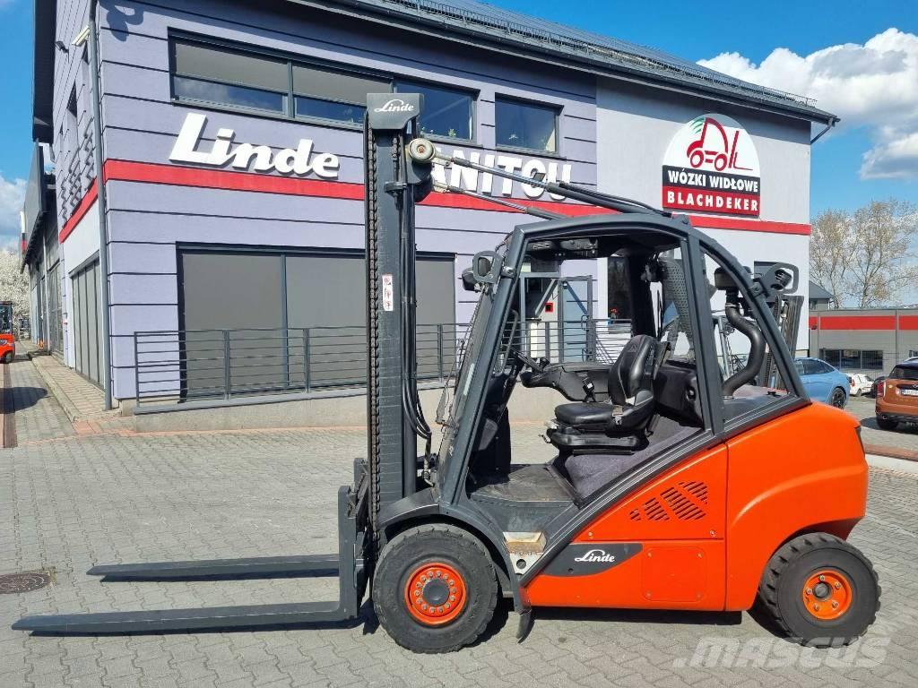 Linde H35D-02 Dieselmotviktstruckar