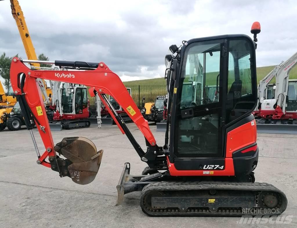 Kubota U27-4 Minigrävare < 7t