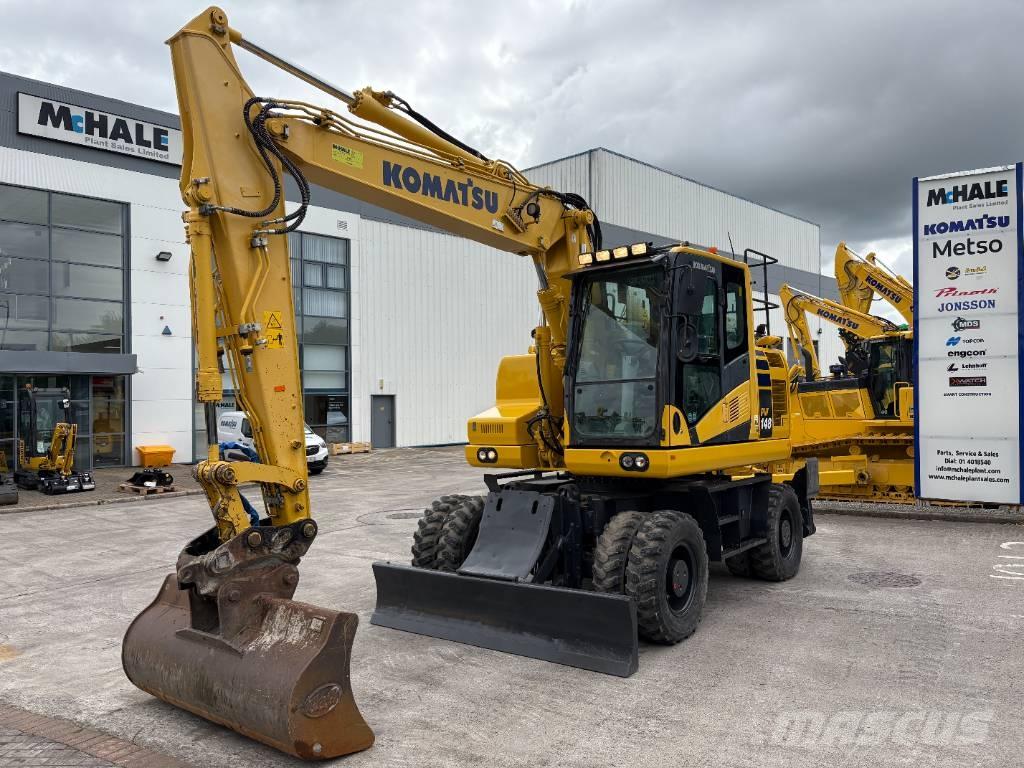 Komatsu PW148-11 Hjulgrävare