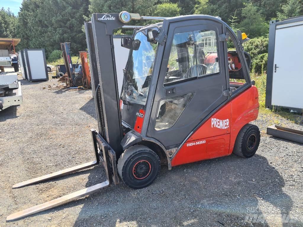 Linde H 20 Gasolmotviktstruckar
