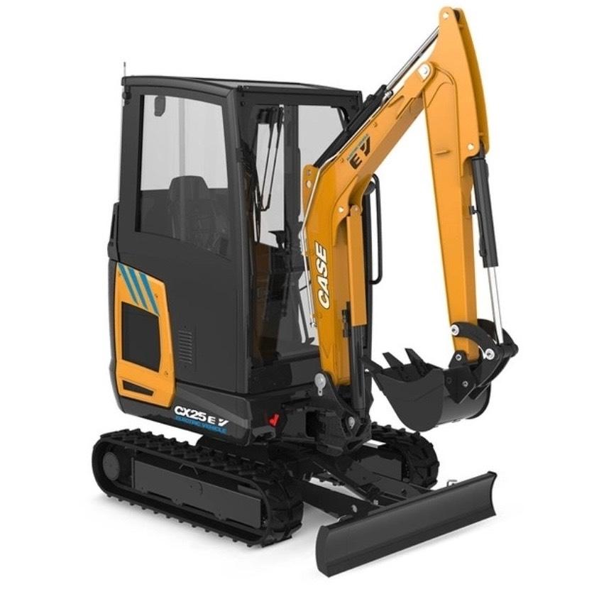 CASE CX 25 EV Minigrävare < 7t