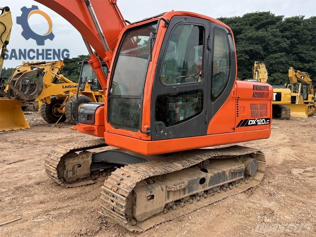 Doosan DX 120 Midigrävmaskiner 7t - 12t