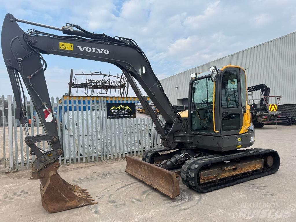 Volvo ECR 88 Midigrävmaskiner 7t - 12t