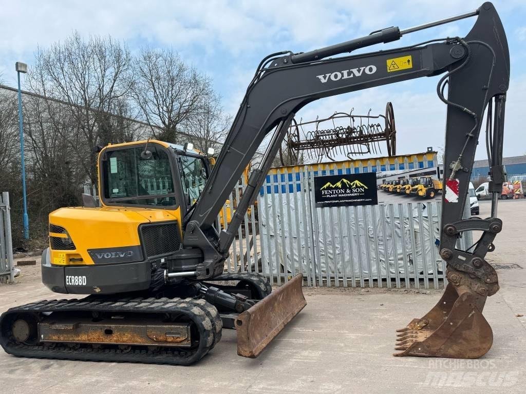 Volvo ECR 88 Midigrävmaskiner 7t - 12t