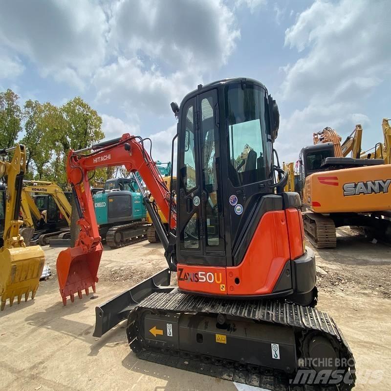 Hitachi ZX 50 U Minigrävare < 7t