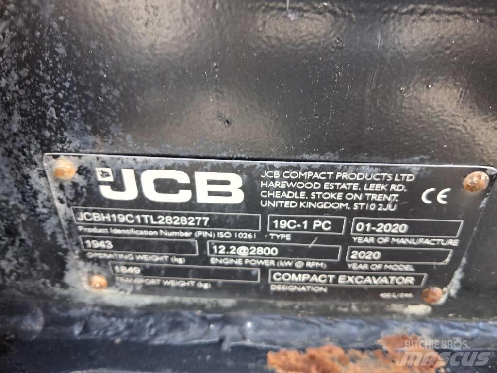 JCB 19 C-1 Minigrävare < 7t