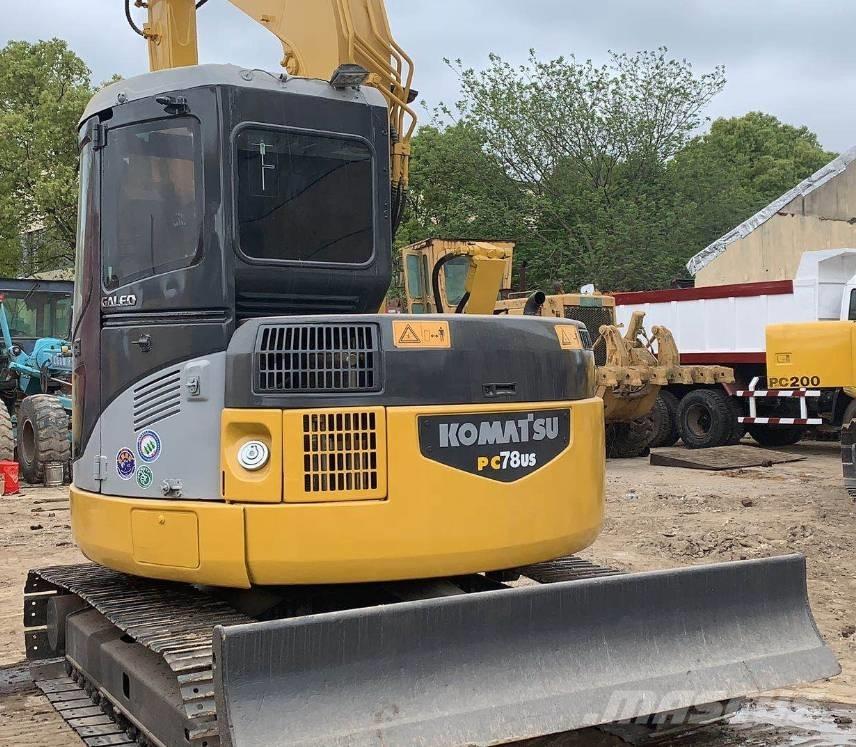 Komatsu pc78us Midigrävmaskiner 7t - 12t