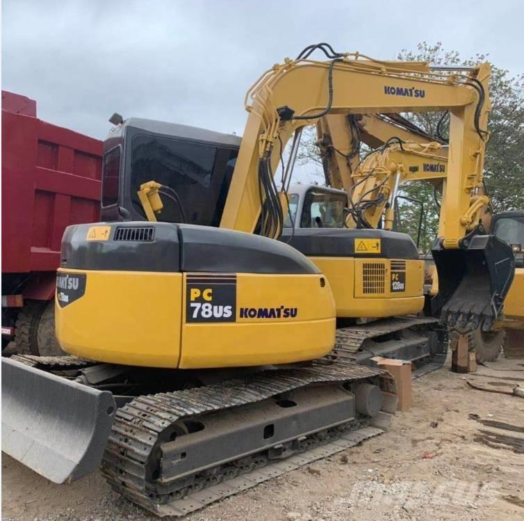 Komatsu pc78us Midigrävmaskiner 7t - 12t