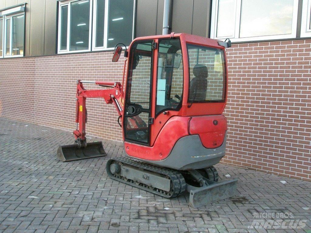 Yanmar SV17 Minigrävare < 7t