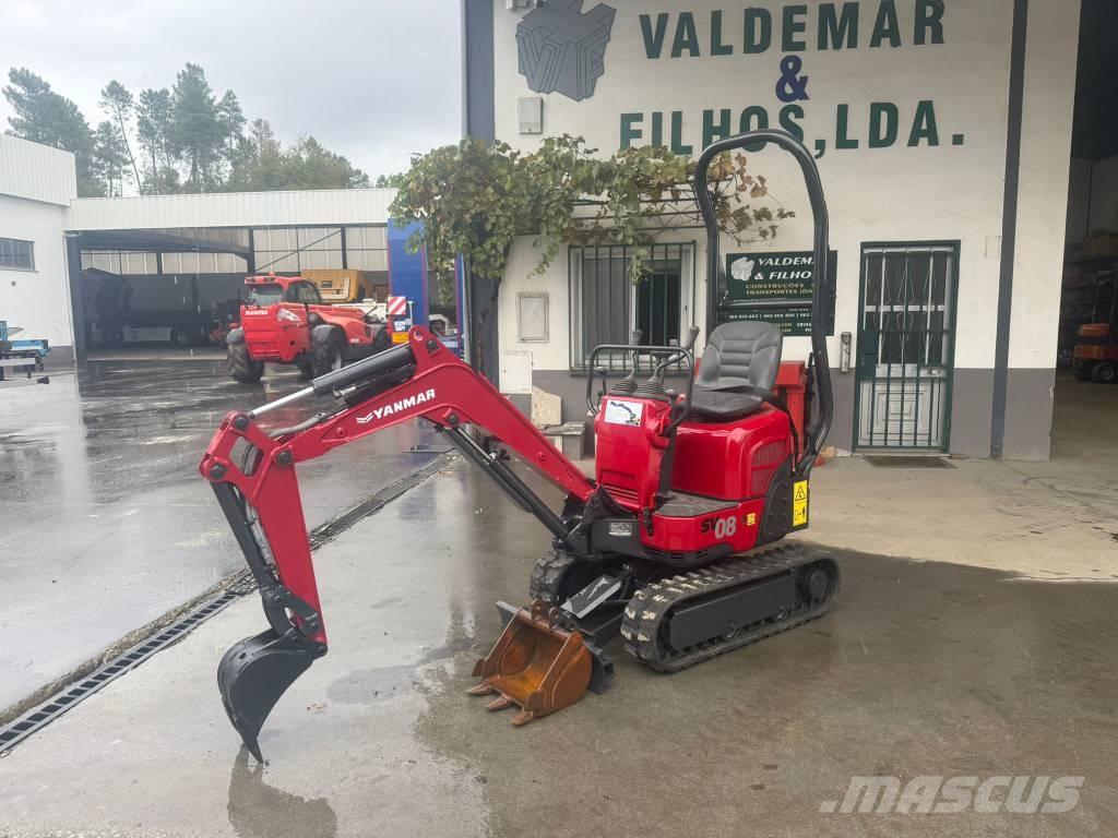 Yanmar SV 08 Minigrävare < 7t