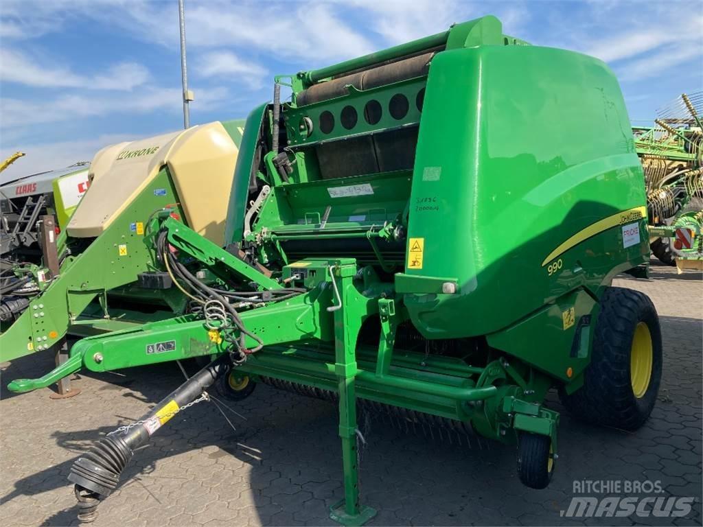 John Deere 990 Rundbalspressar