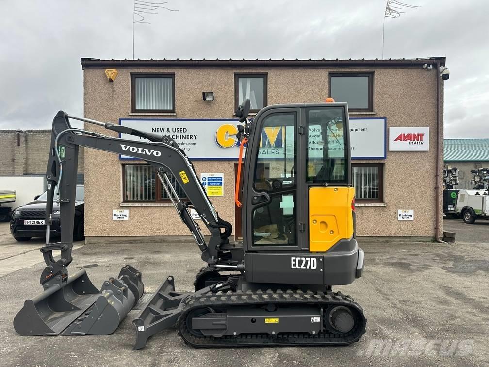Volvo EC 27 D Minigrävare < 7t