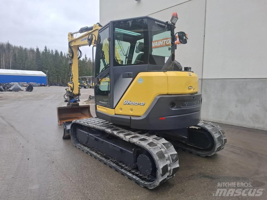Yanmar SV 100-2A Midigrävmaskiner 7t - 12t