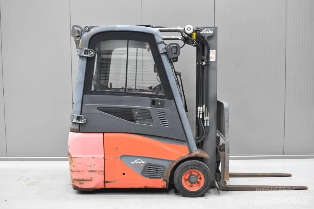 Linde E 16 C - 02 Elmotviktstruckar