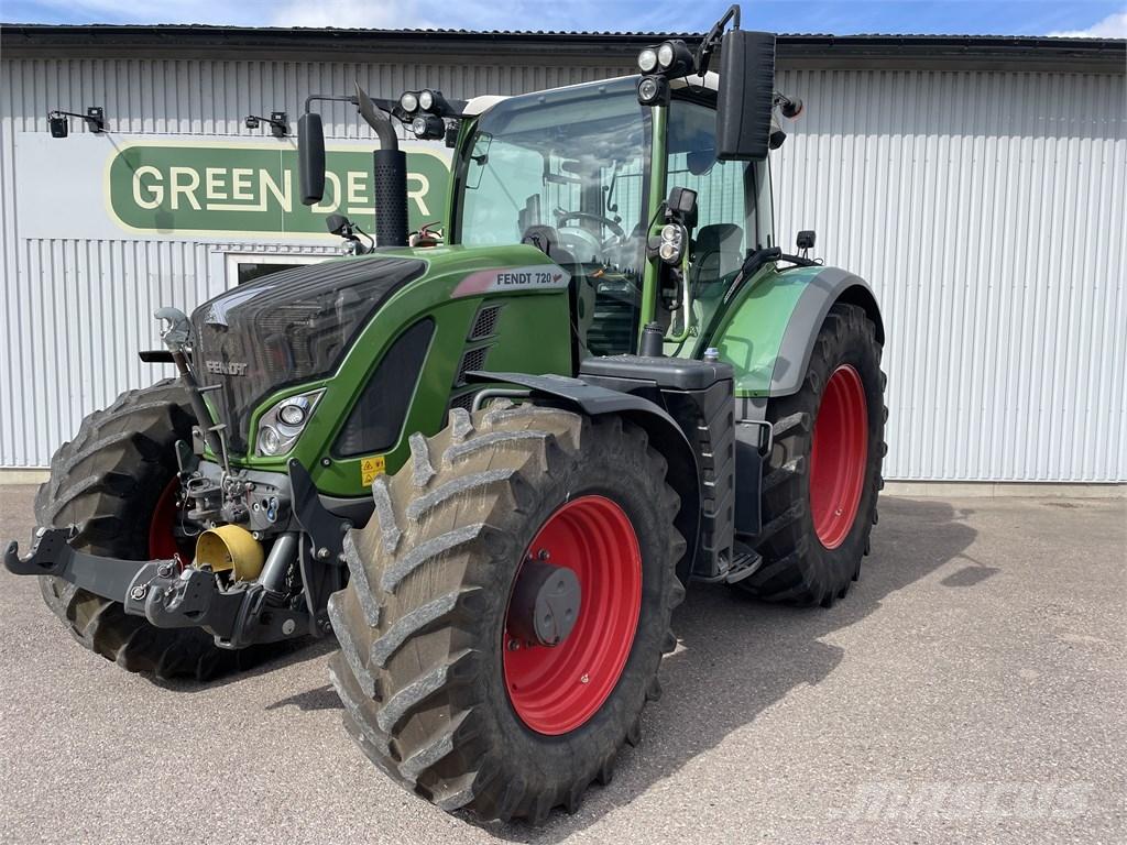 Fendt 724 Profi Plus Traktorer