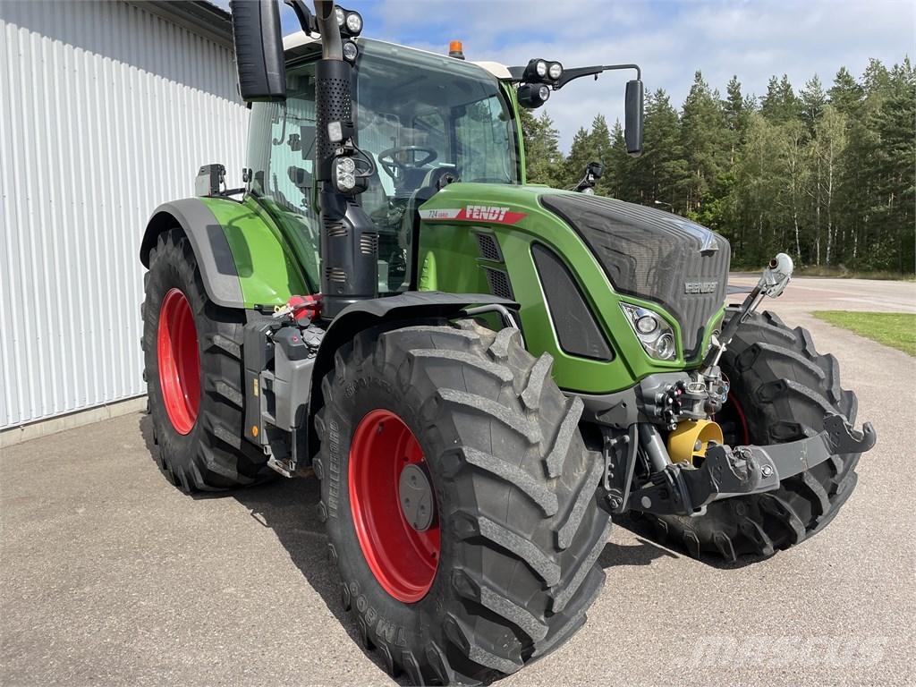 Fendt 724 Profi Plus Traktorer