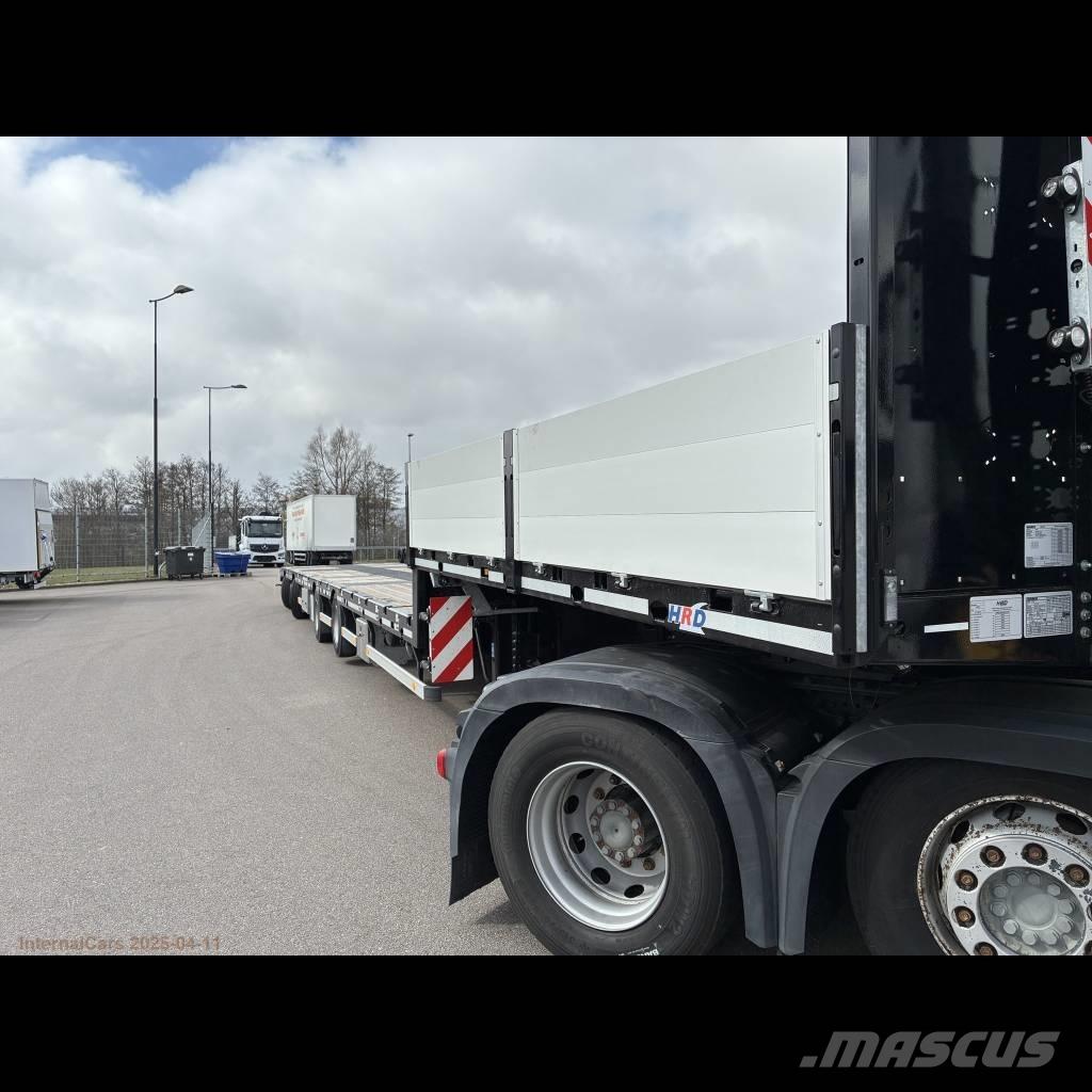 HRD STLM4Z Låg lastande semi trailer