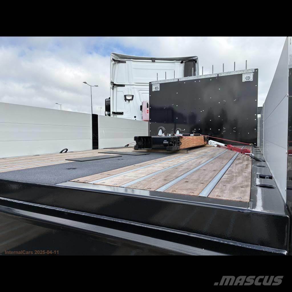 HRD STLM4Z Låg lastande semi trailer
