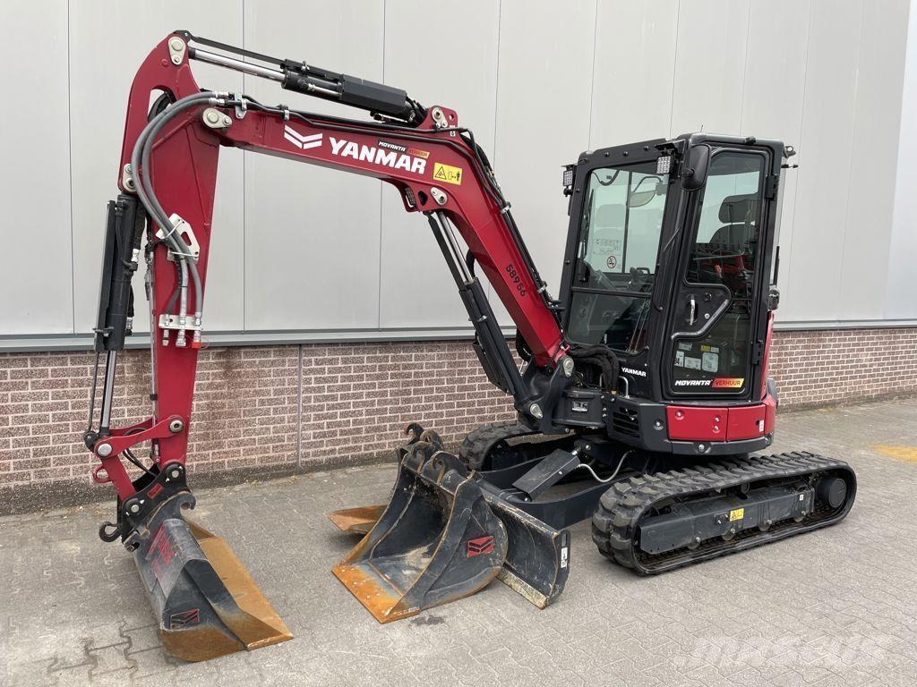 Yanmar VIO38-6 Minigrävare < 7t