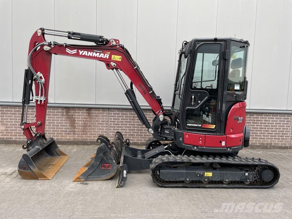 Yanmar VIO38-6 Minigrävare < 7t