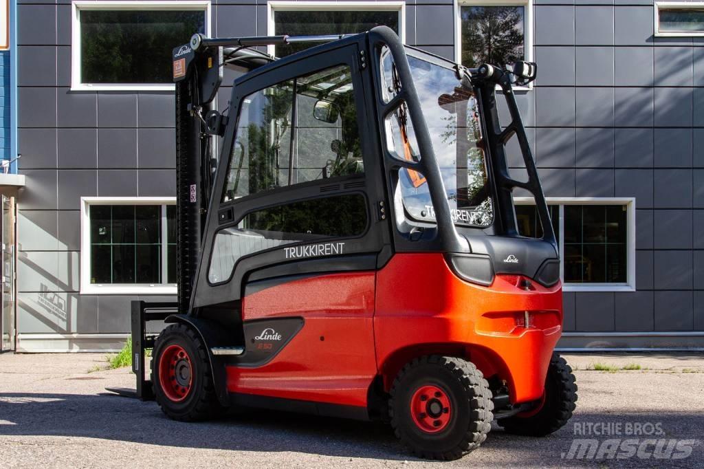 Linde E50HL-01 Elmotviktstruckar