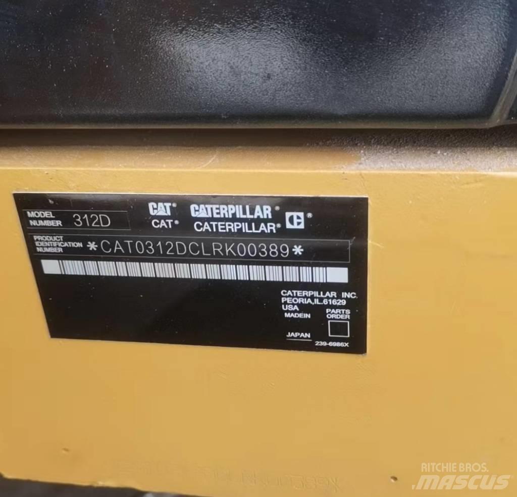 CAT 312 D Bandgrävare
