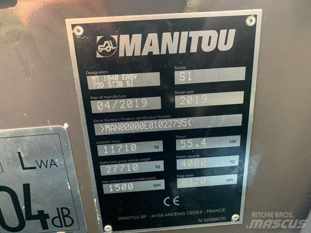Manitou MT 1840 Teleskoplastare