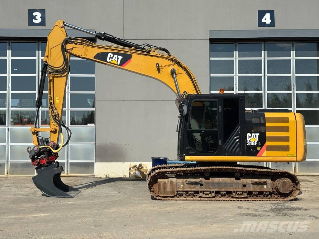 CAT 318 Bandgrävare