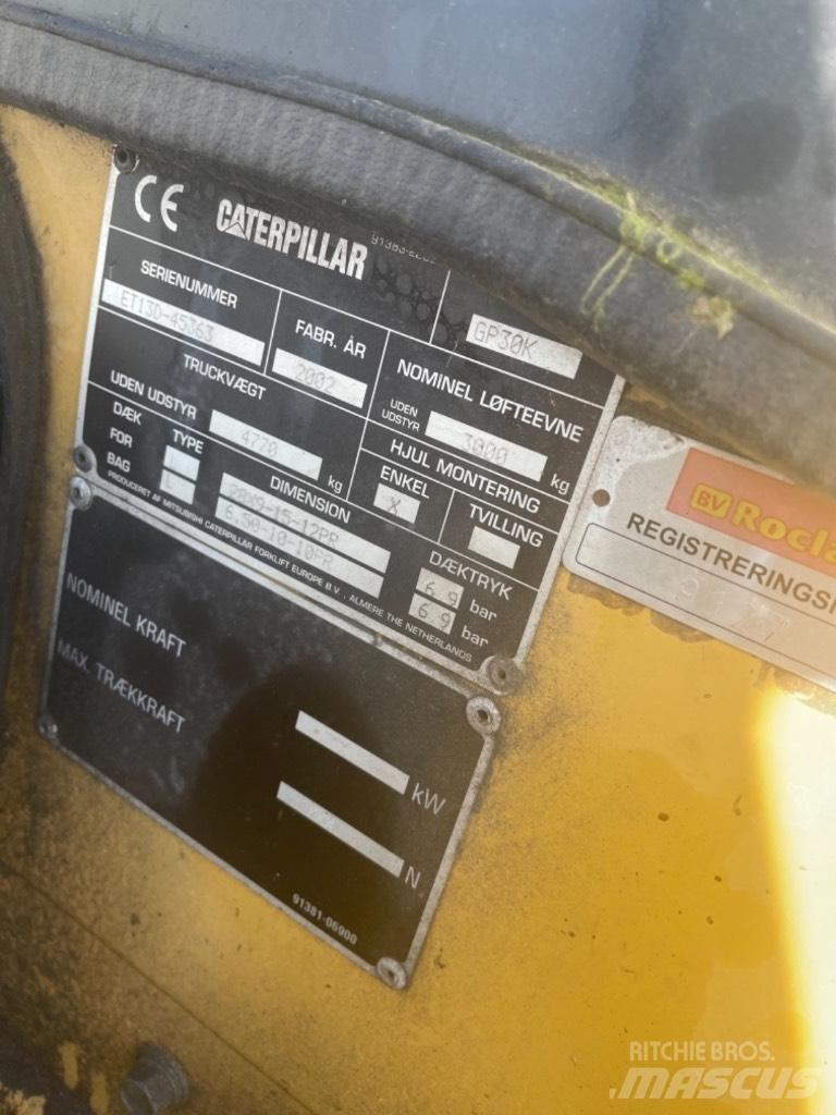 CAT GP 30 Gasolmotviktstruckar