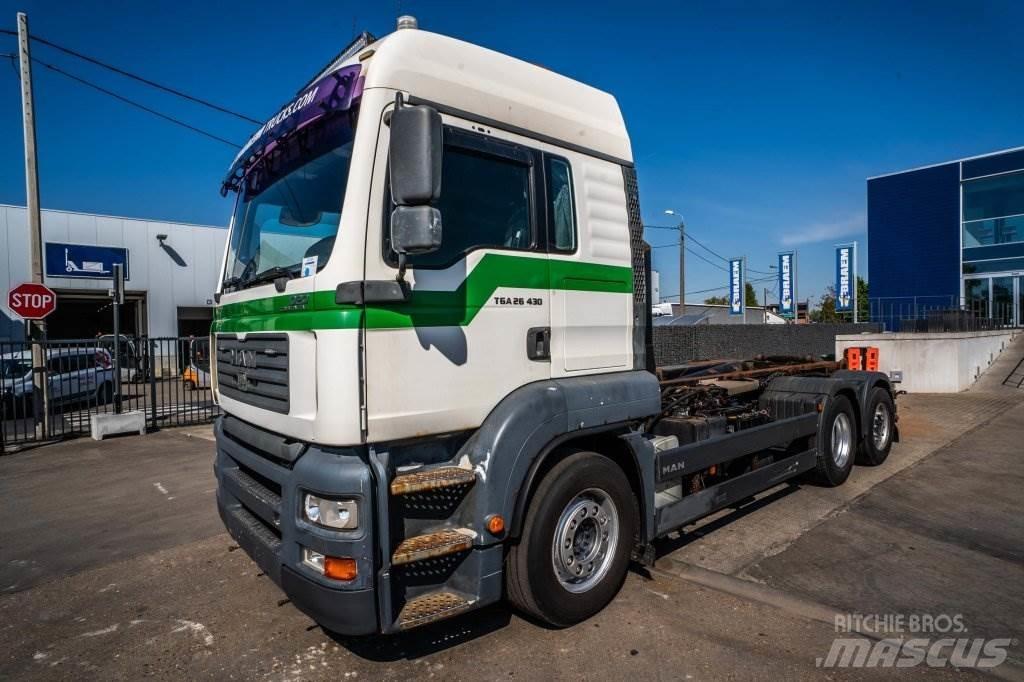 MAN TGA 26.430 LL Lastväxlare/Krokbilar
