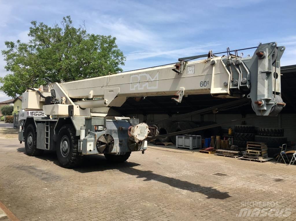 Terex PPM A 600 Terrängkranar (Grov terräng)
