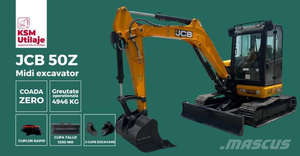 JCB 50 Z-1 Minigrävare < 7t