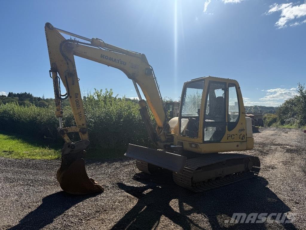 Komatsu PC 75 R-2 Midigrävmaskiner 7t - 12t