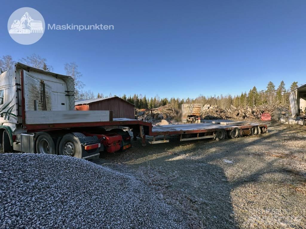 HRD NTG Trombon Låg lastande semi trailer