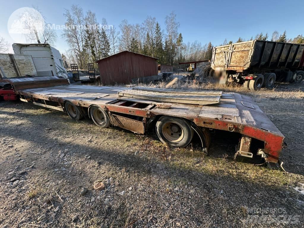 HRD NTG Trombon Låg lastande semi trailer