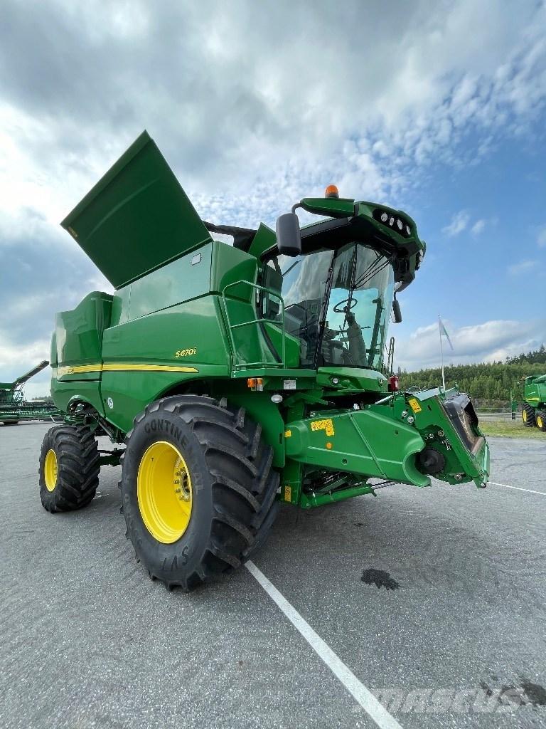 John Deere S670i Skördetröskor