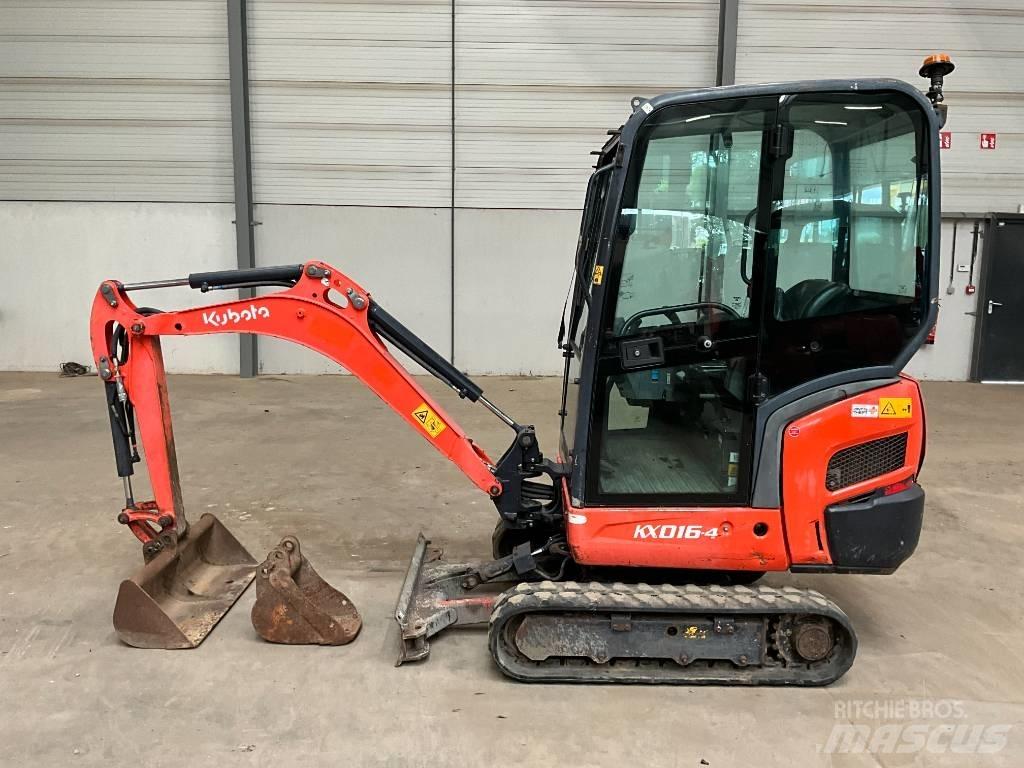Kubota KX 016-4 Minigrävare < 7t