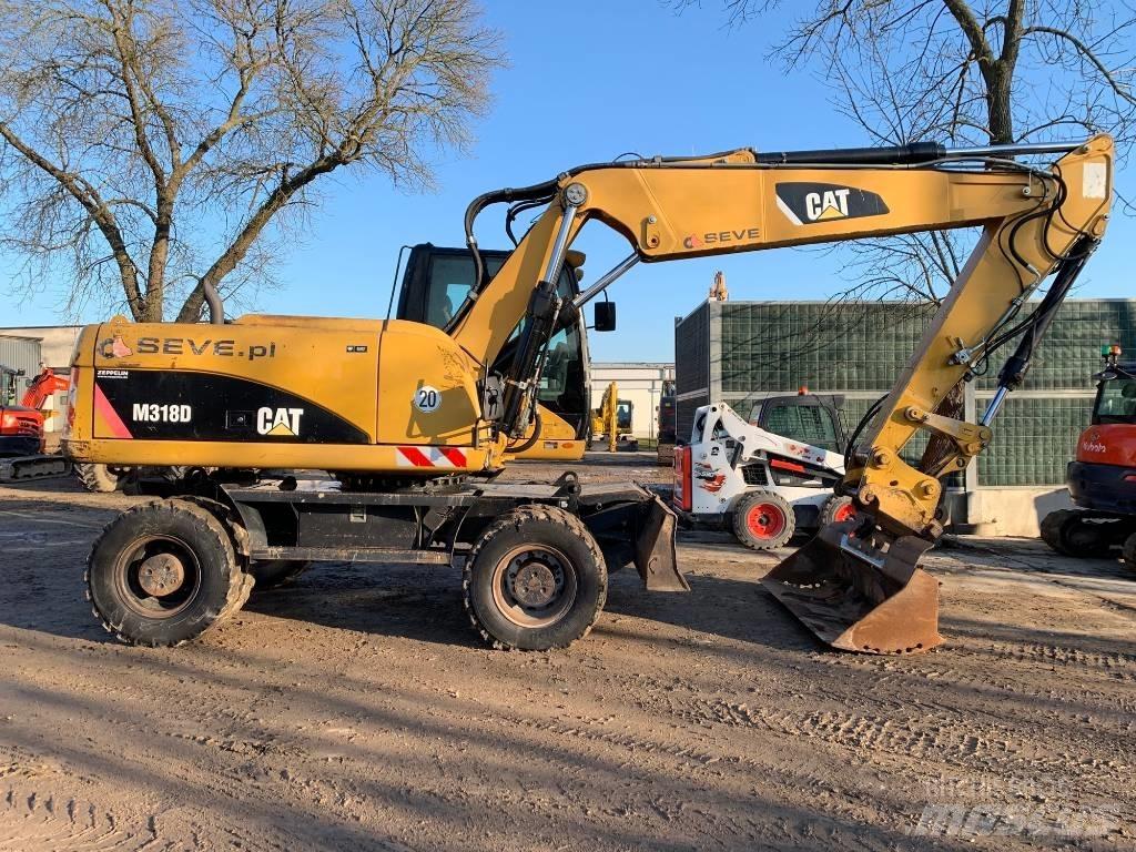 CAT M 318 D Hjulgrävare