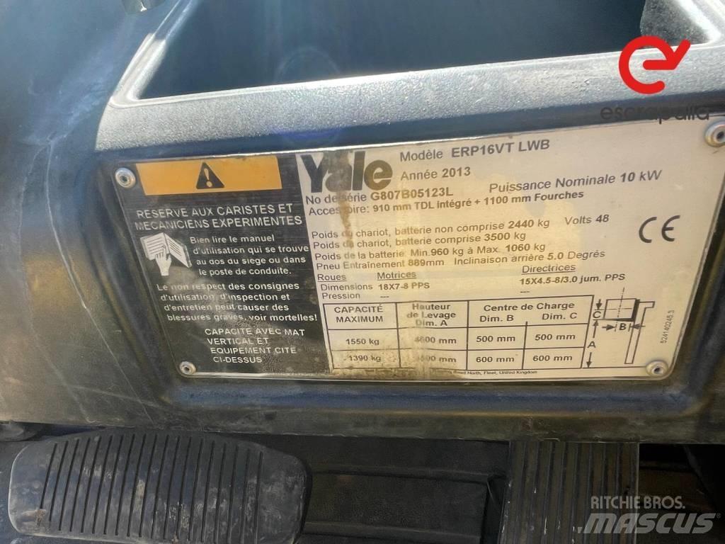 Yale ERP16VT LWB Entreprenad - Övrigt