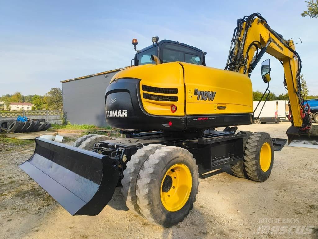 Yanmar B 110 W Hjulgrävare