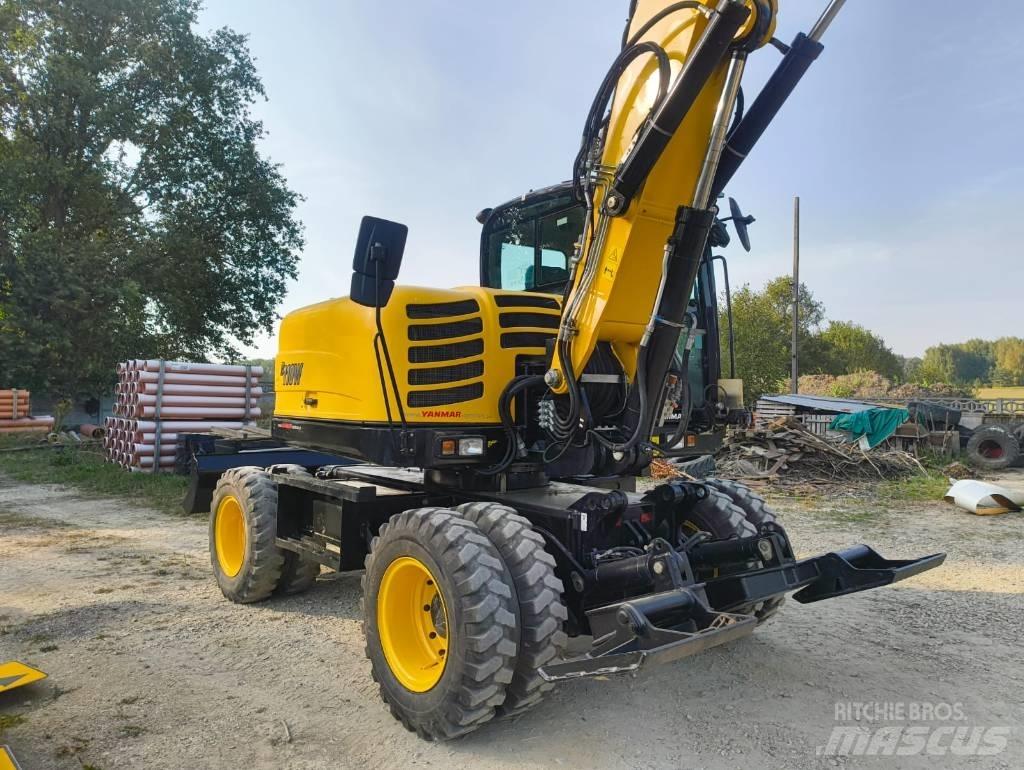 Yanmar B 110 W Hjulgrävare
