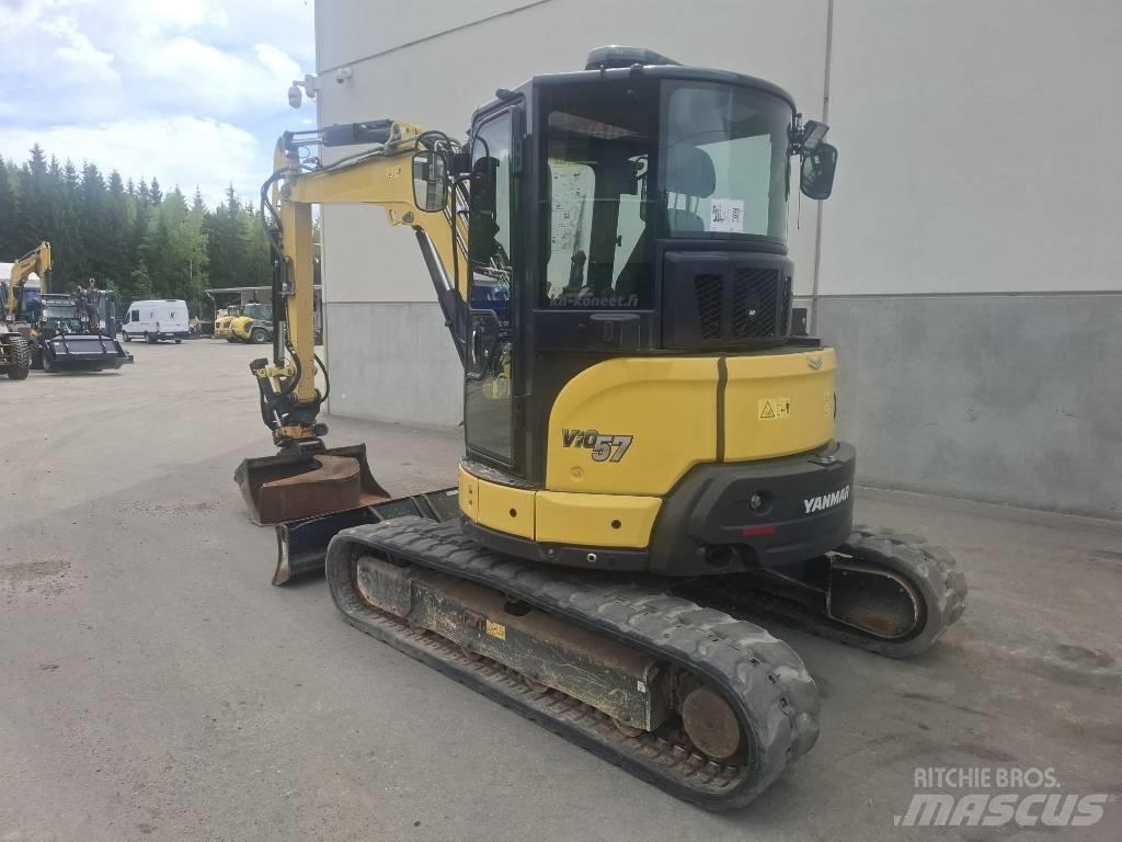 Yanmar Vio 57-6A Minigrävare < 7t