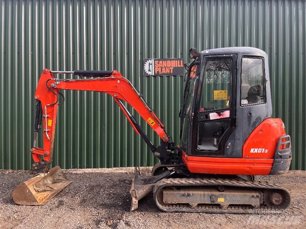 Kubota KX 61-3 Minigrävare < 7t