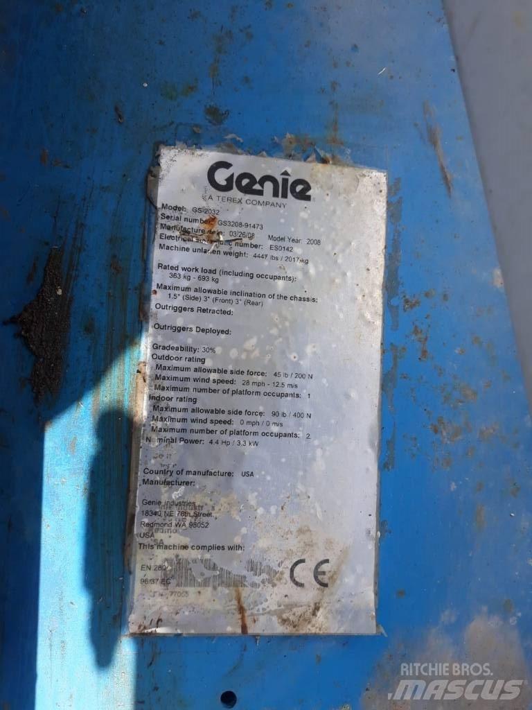 Genie 2032 Saxliftar