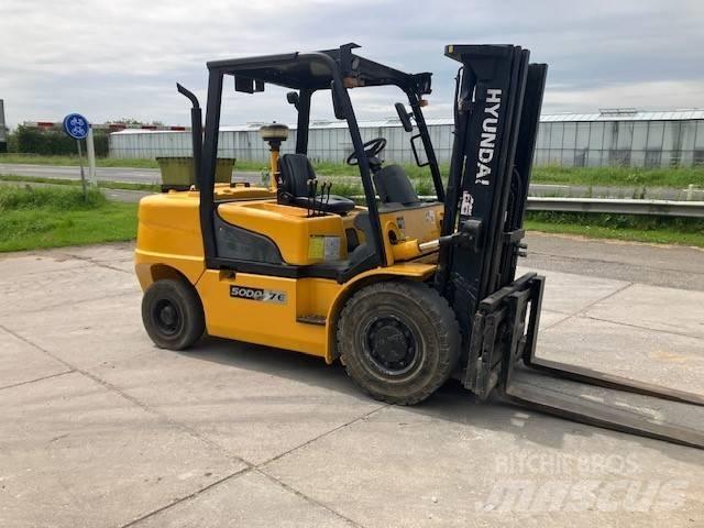 Hyundai 50 DA-7 E Dieselmotviktstruckar